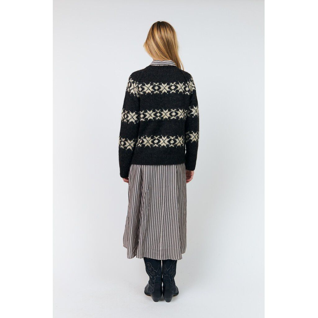 Padovall Cardigan Knit Ls