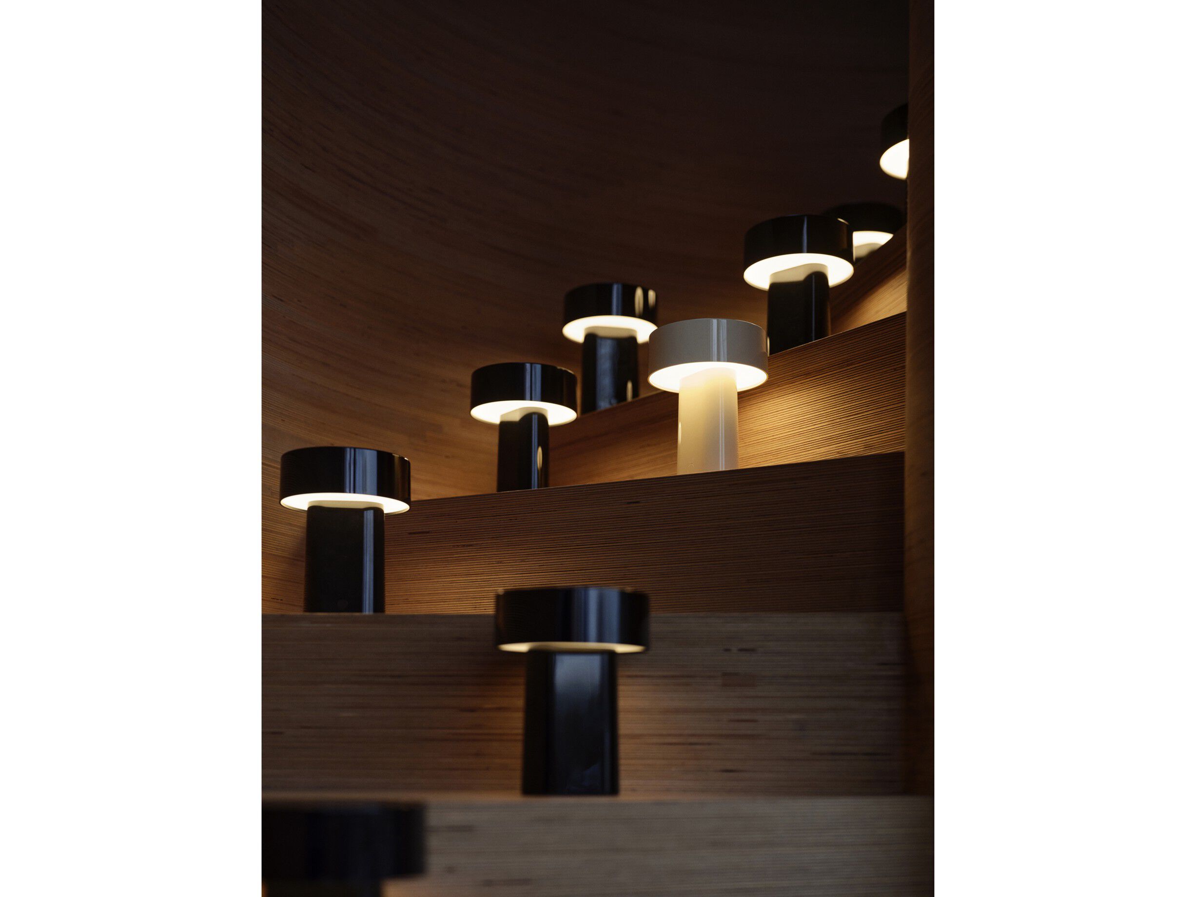 Lampe Oblong Warm Grey