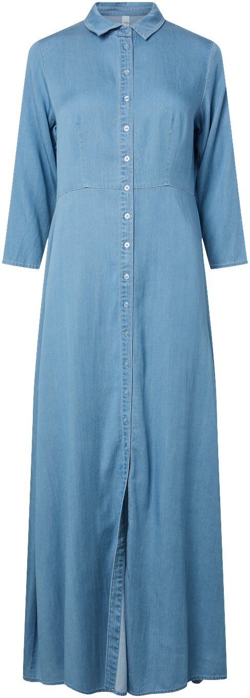 Yassavanna 3/4 Long Chambray Dress - Ex