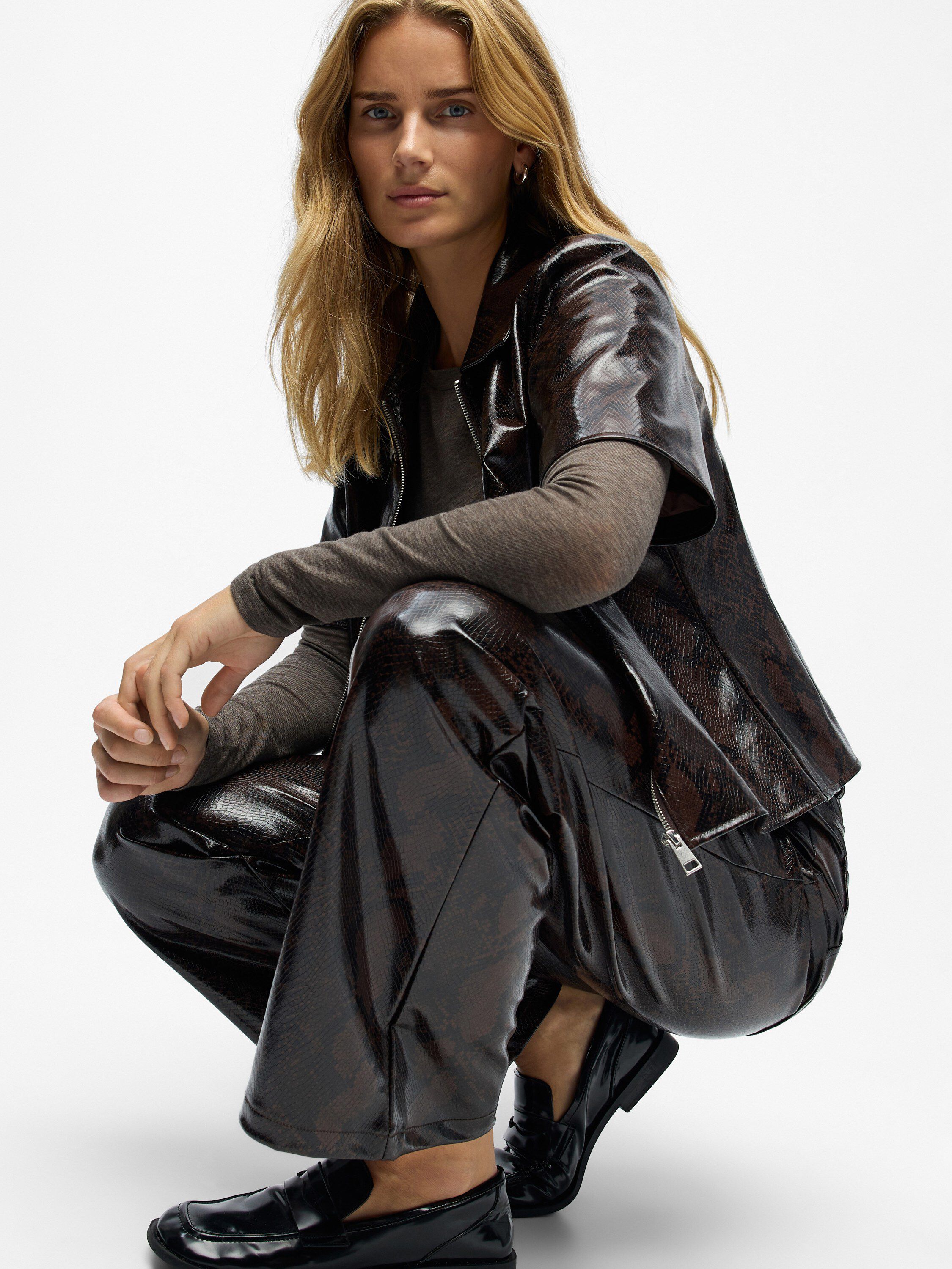 OBJEBBA HW STRAIGHT SNAKE PANT 141