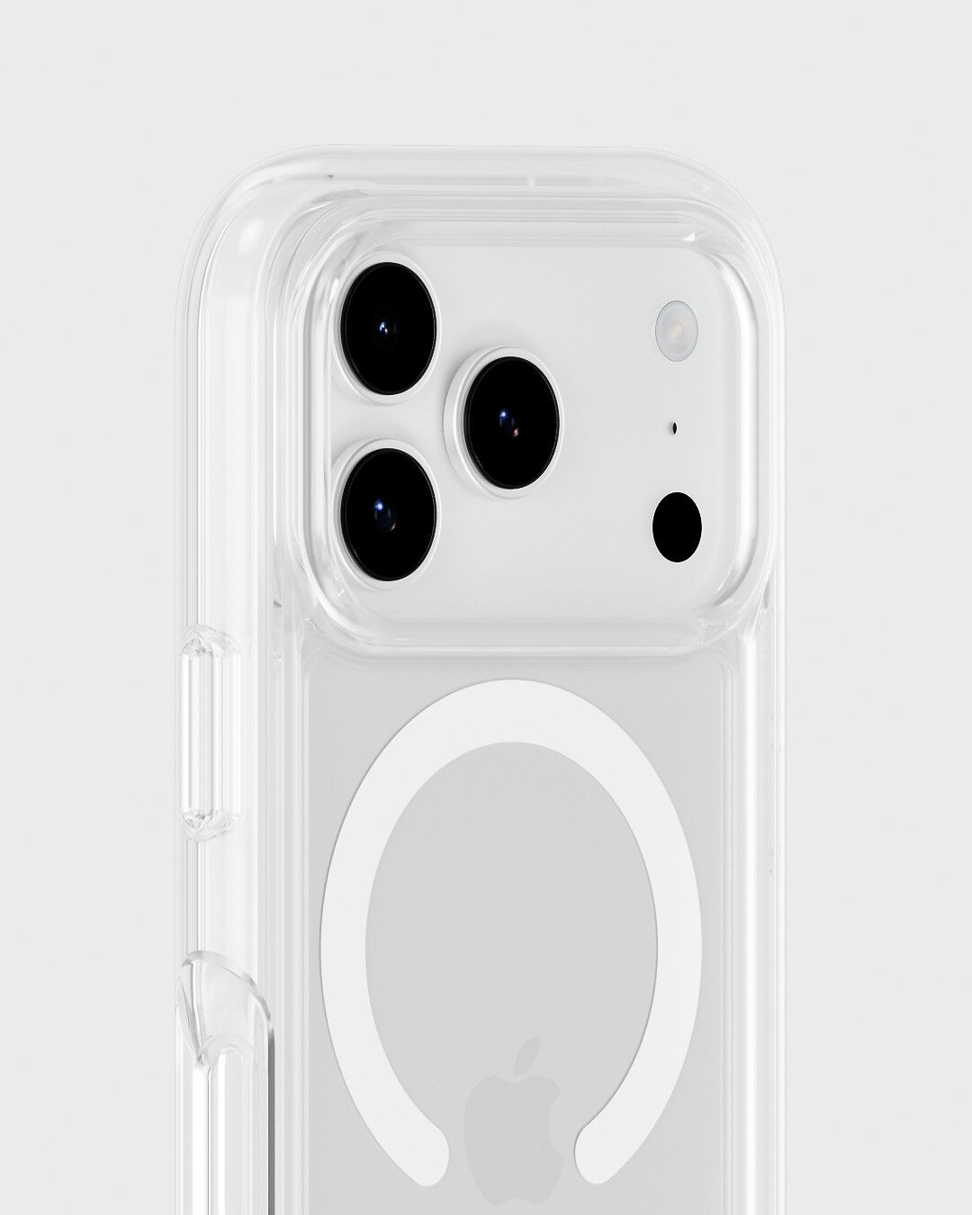 Chunky Case MagSafe Compatible iPhone 18 Pro/17 Pro White/Transparent