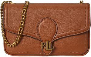 Pebbled Leather Bradley Crossbody Wallet