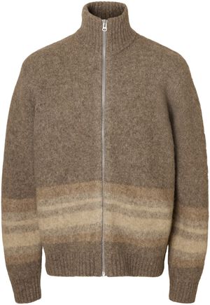 ANRNORMAN LS KNIT FULL ZIP CARDIGAN