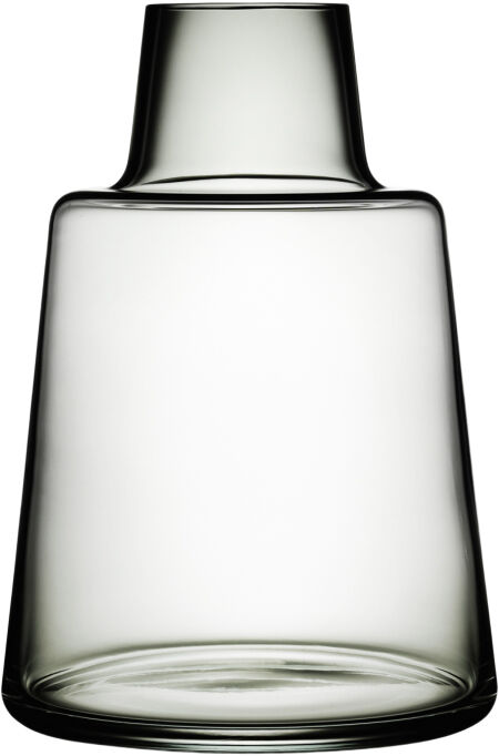 Flora Vase kort hals smoke H12