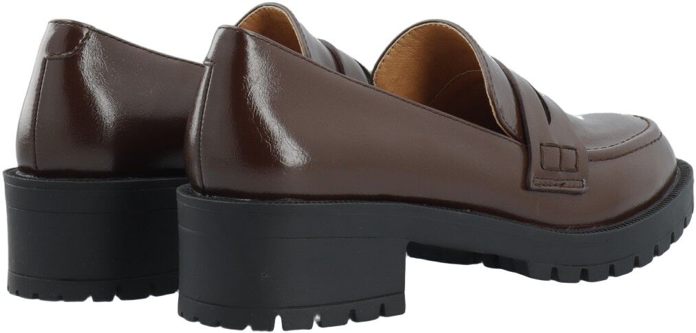 BIAPEARL Simple Penny Loafer Faux Leather