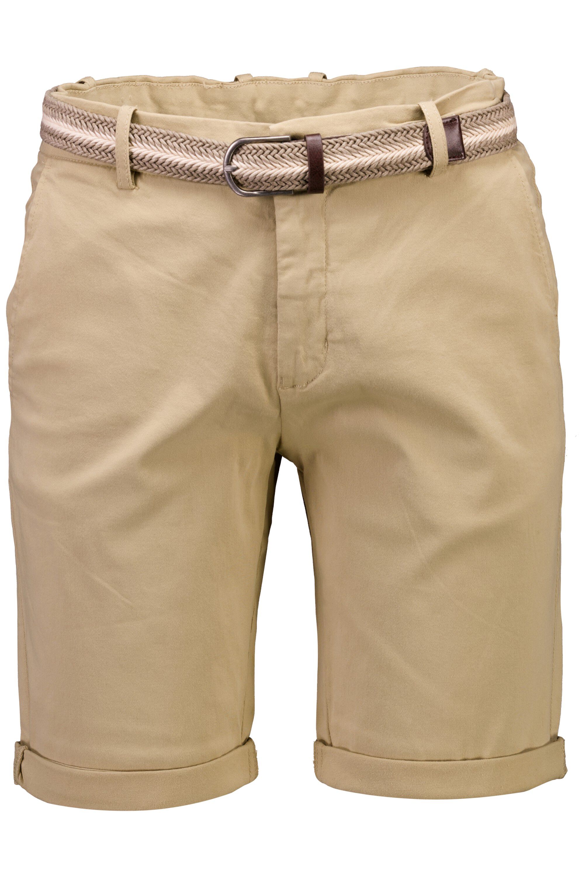 Superflex chino shorts w. belt