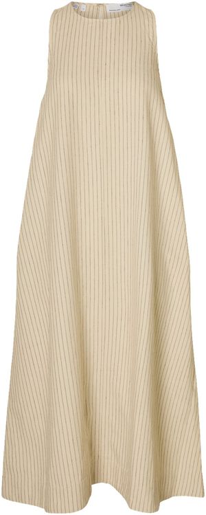 SLFJOHANNE SL STRIPED MIDI DRESS B