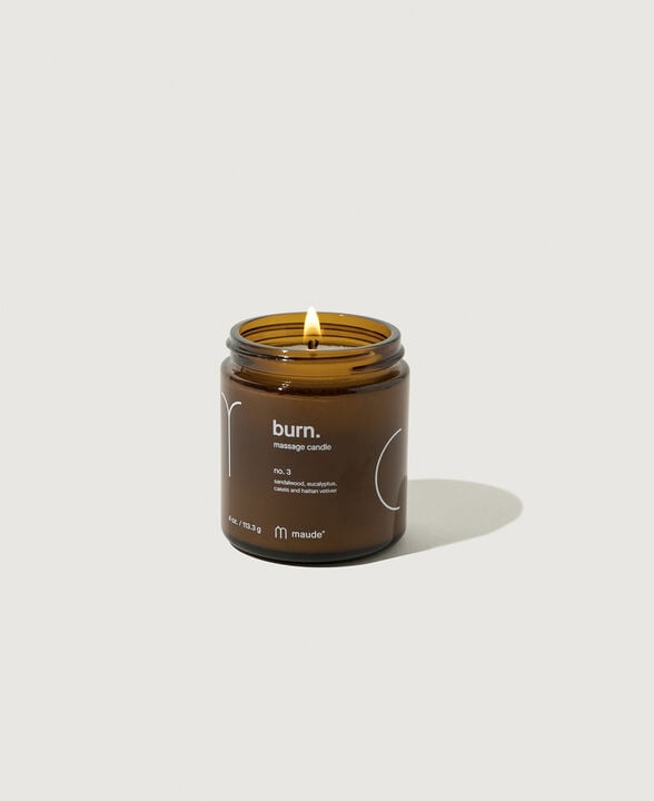 Burn Massagelys no. 3