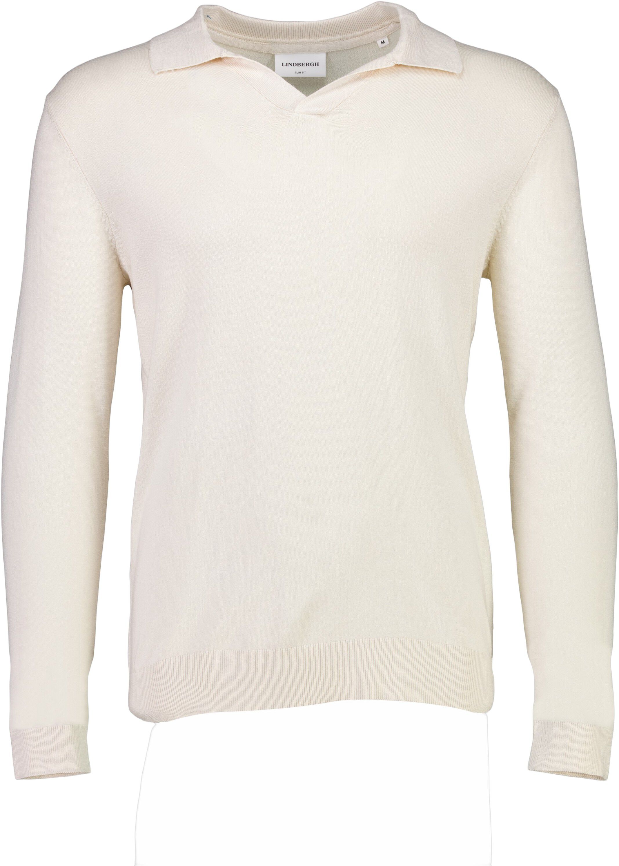 Ecovero L/S v-neck polo