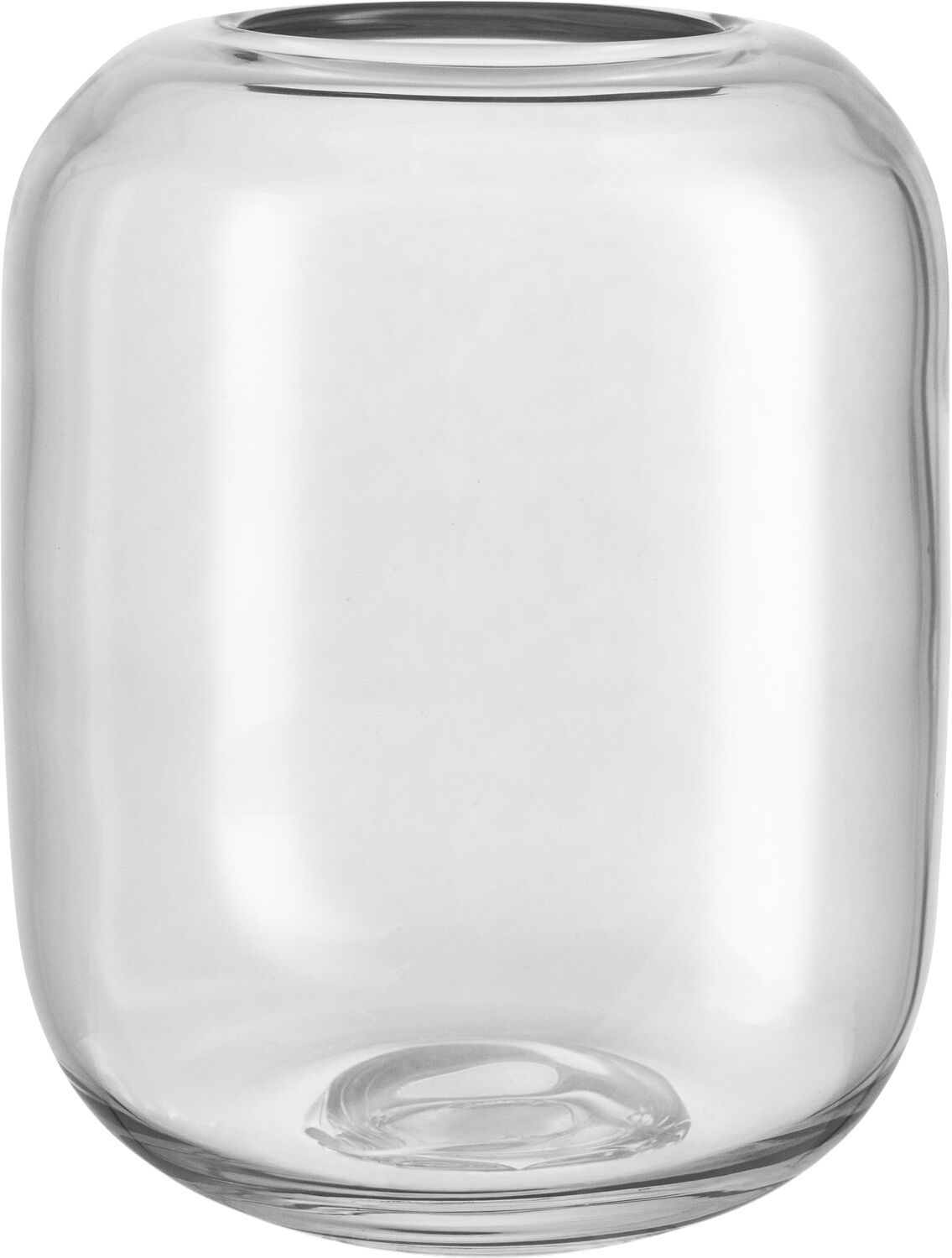 Acorn vase H16,5 Clear