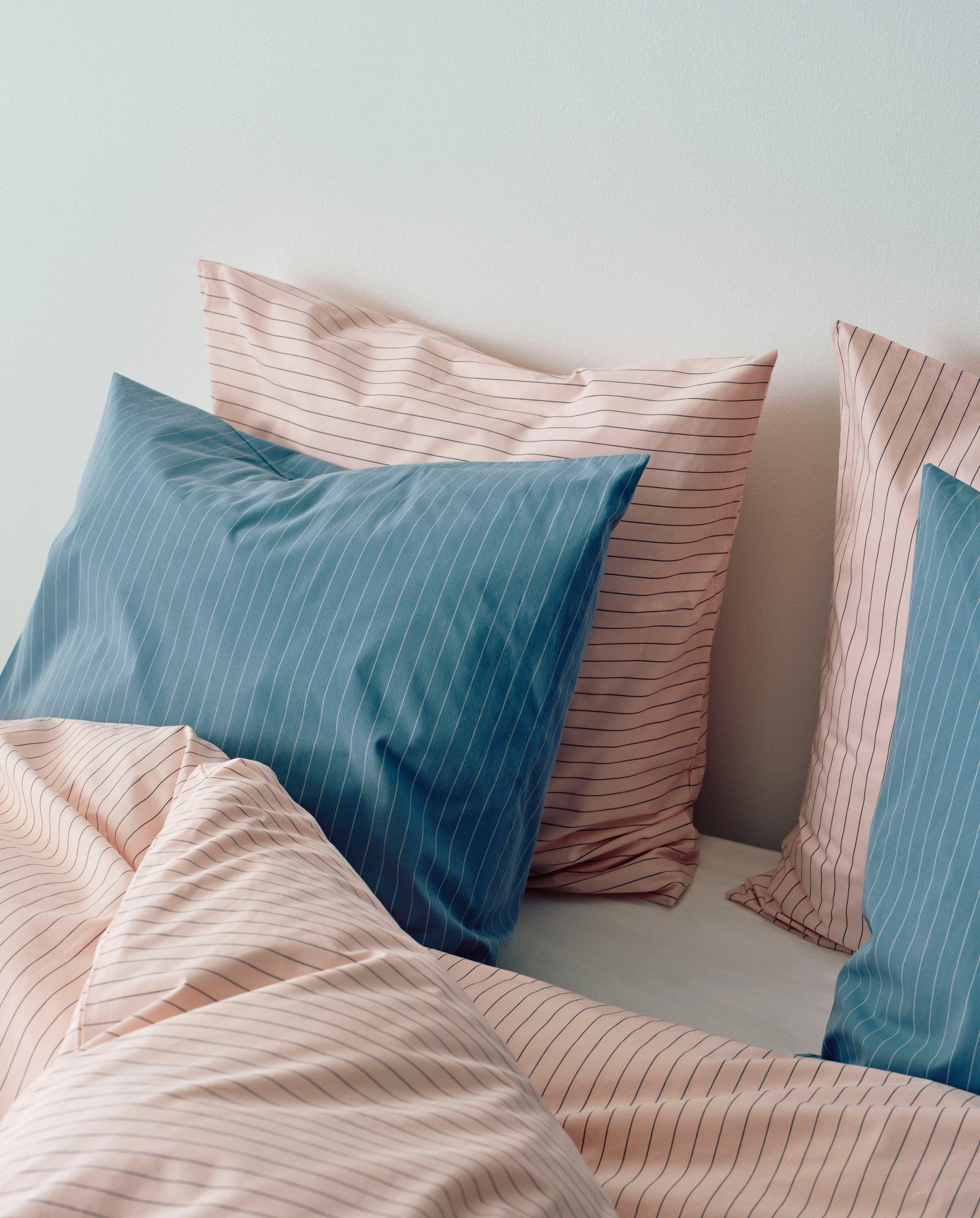 Fineline Pillow Case-63 x 60-Blue