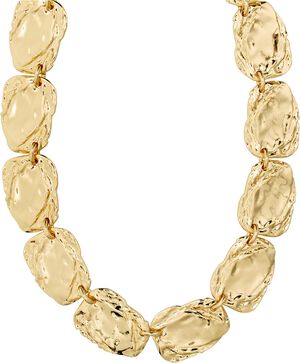 SHIFT halskæde guldbelagt