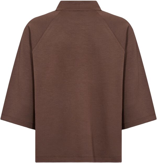 SC-BANU 261 Bluse Mørk brun