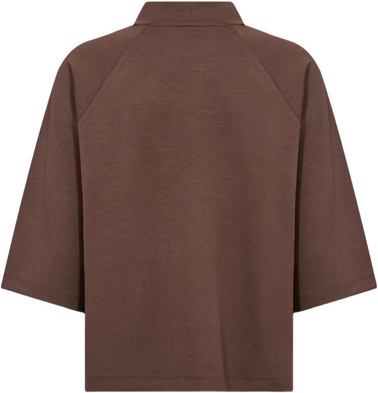 SC-BANU 261 Bluse Mørk brun