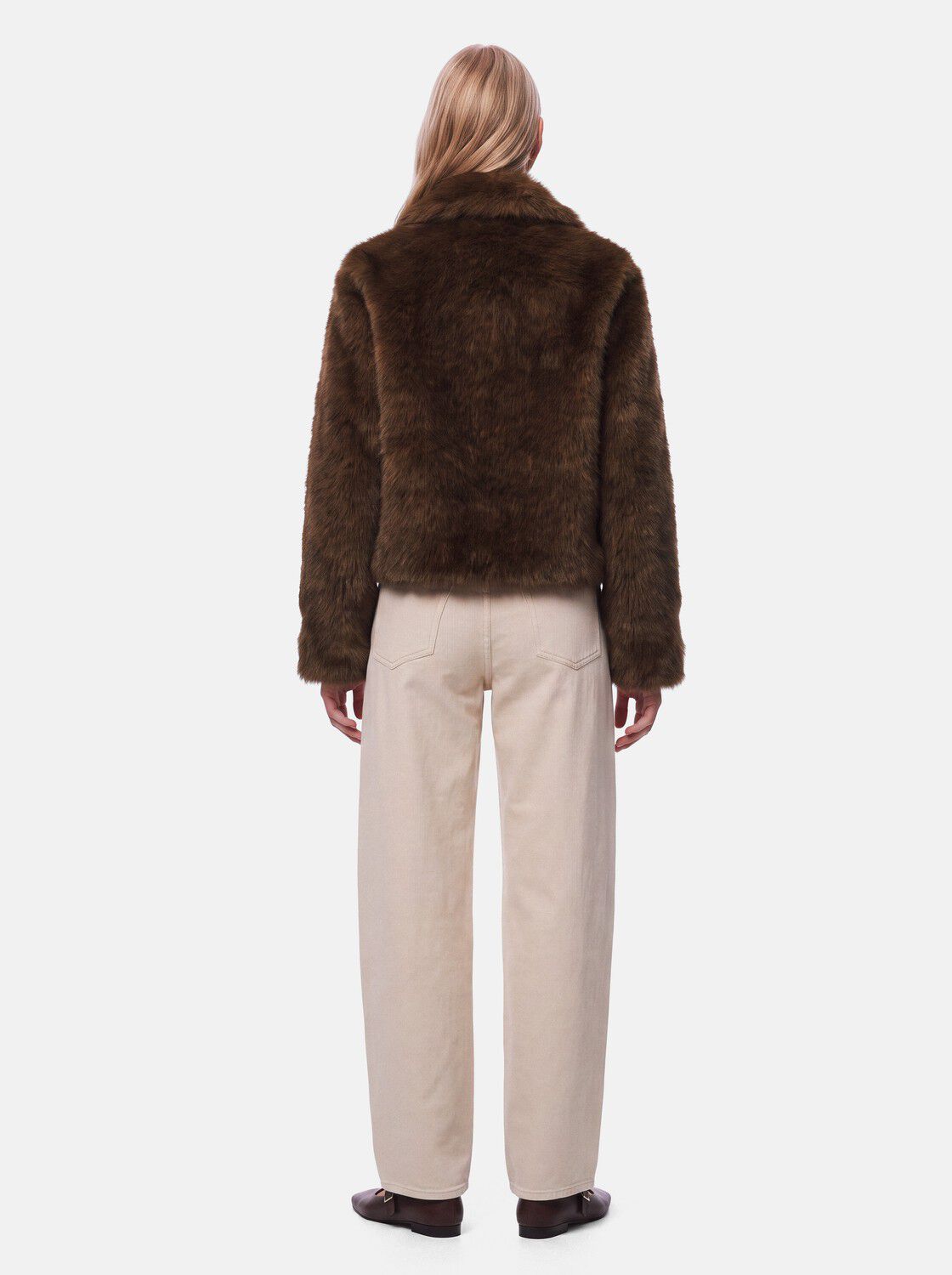 Pcjilla Short Fluffy Jacket Bc
