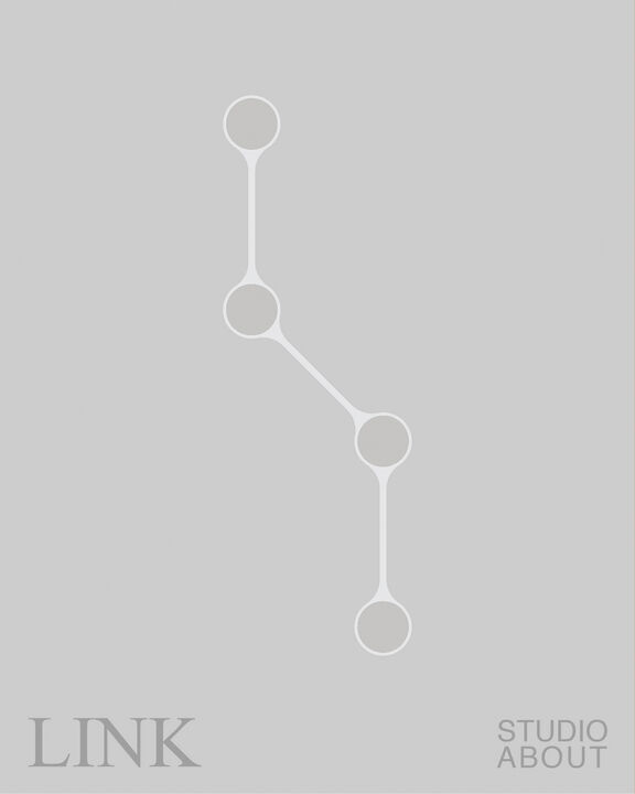 LINK, CANDLE HOLDER, POLISHED ALUMINIUM, 11060P