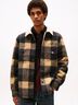 TJM CHECK TEDDY OVERSHIRT EXT