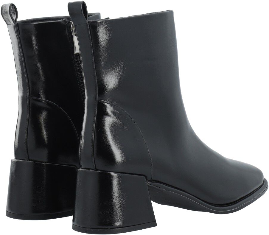 BIAJOLANDA Ankle Zip Boot Faux Leather