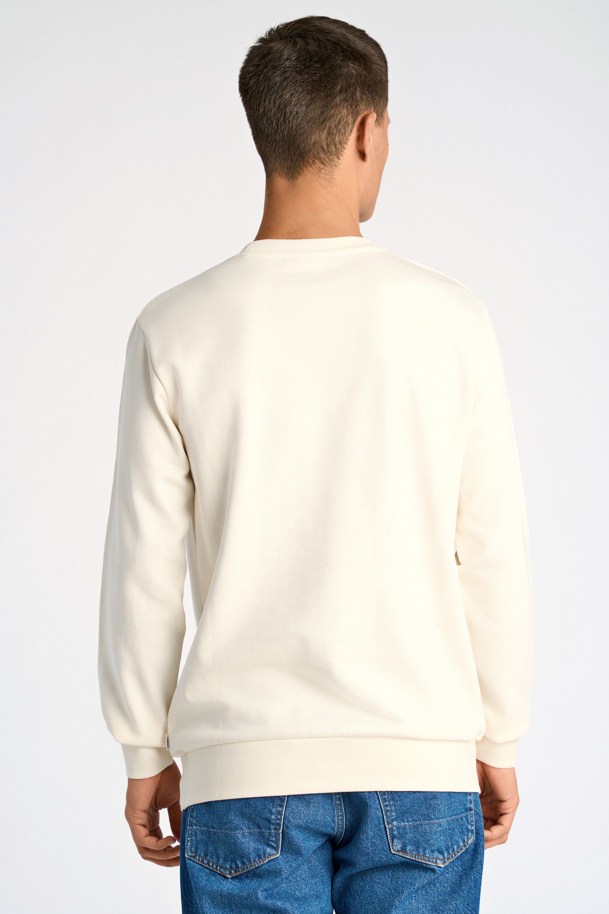 Logo chest print o-neck sweat