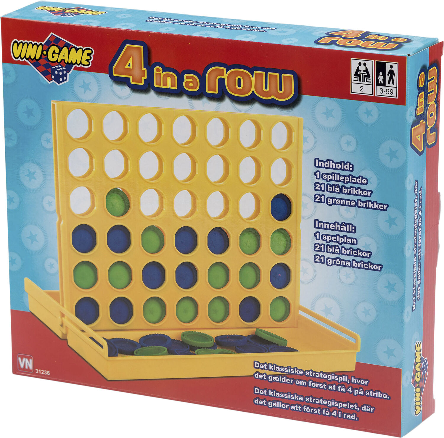 VINI 4 P&Aring; STRIBE I BOX