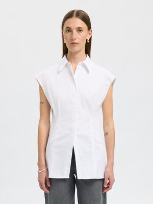 SLFFINA SLIM SS SHIRT B