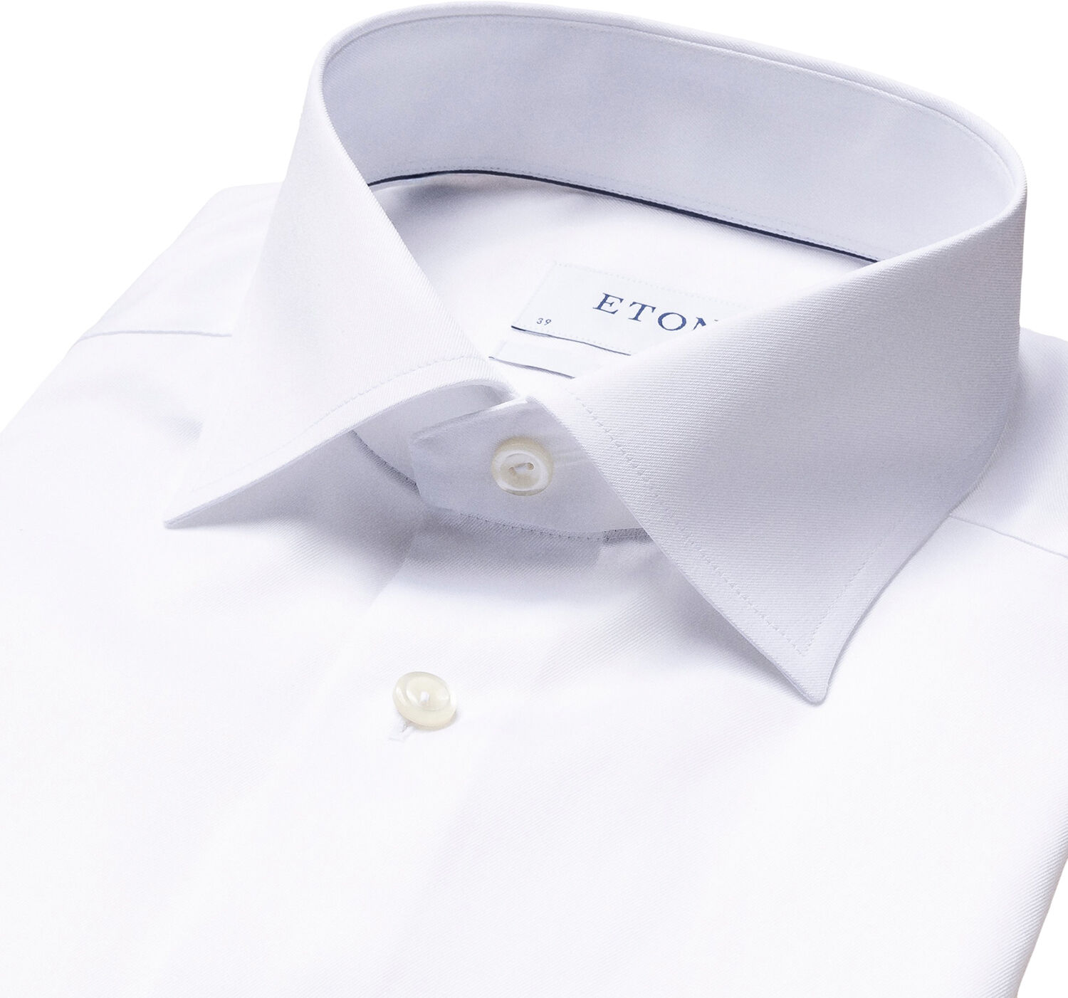 Light Blue Signature Twill Shirt Extra Long Sleeves - Contemporary Fi