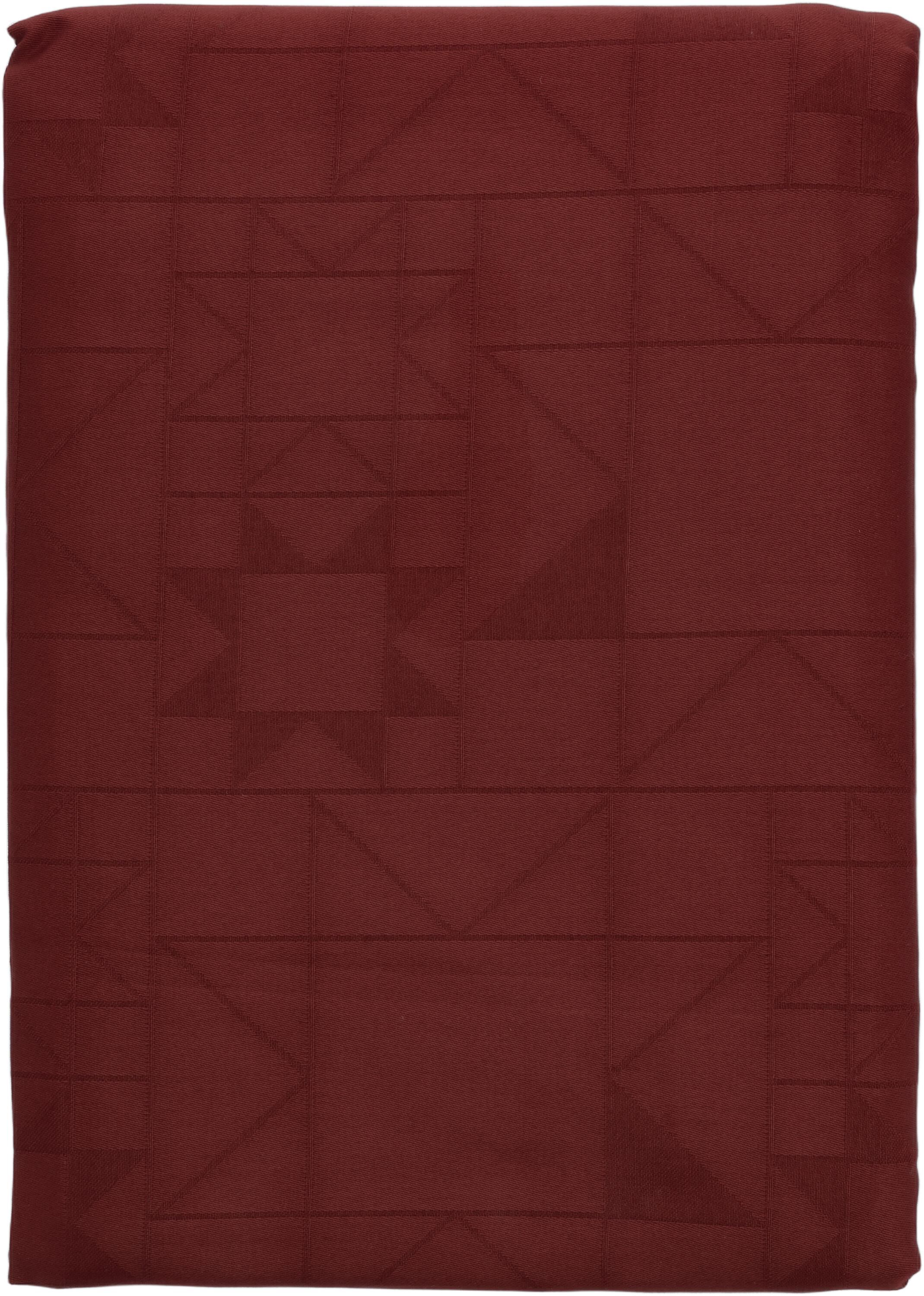 Duk 140x320 Star Damask Red