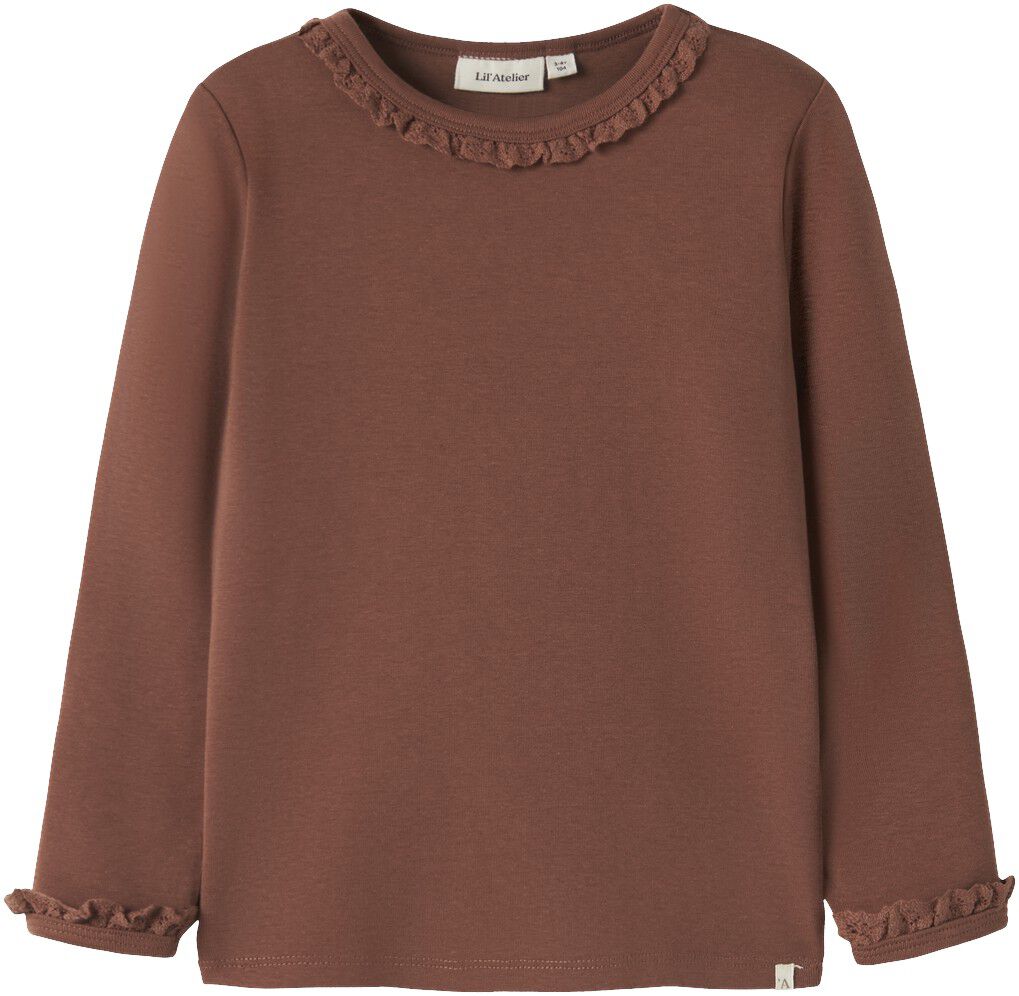 Nmflayo Sup Ls Slim Top Solid Lil