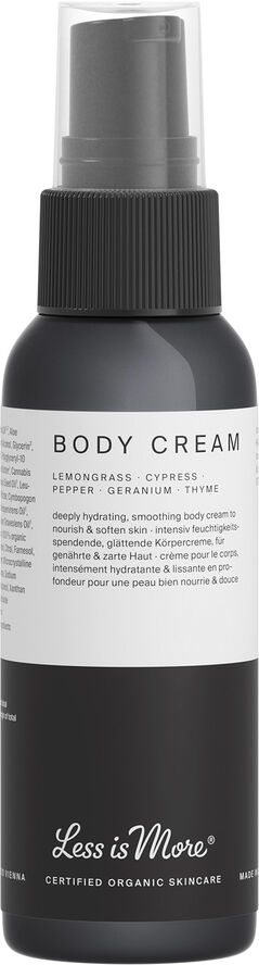 Organic Body Cream Lemongrass