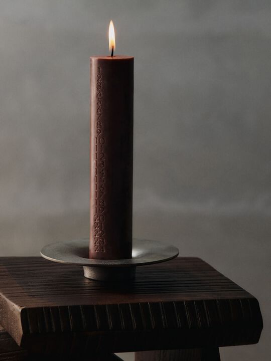 Soothe Block Candle Holder - Aluminium