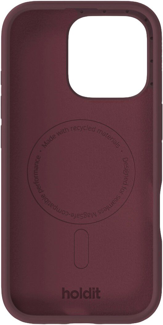 Silicone Case Magsafe Cpt. IPH 16 Pro Bordeaux