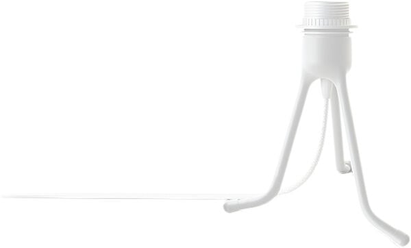 Tripod Base matt white H 18,6 cm