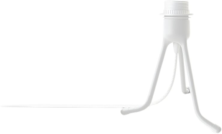 Tripod Base matt white H 18,6 cm