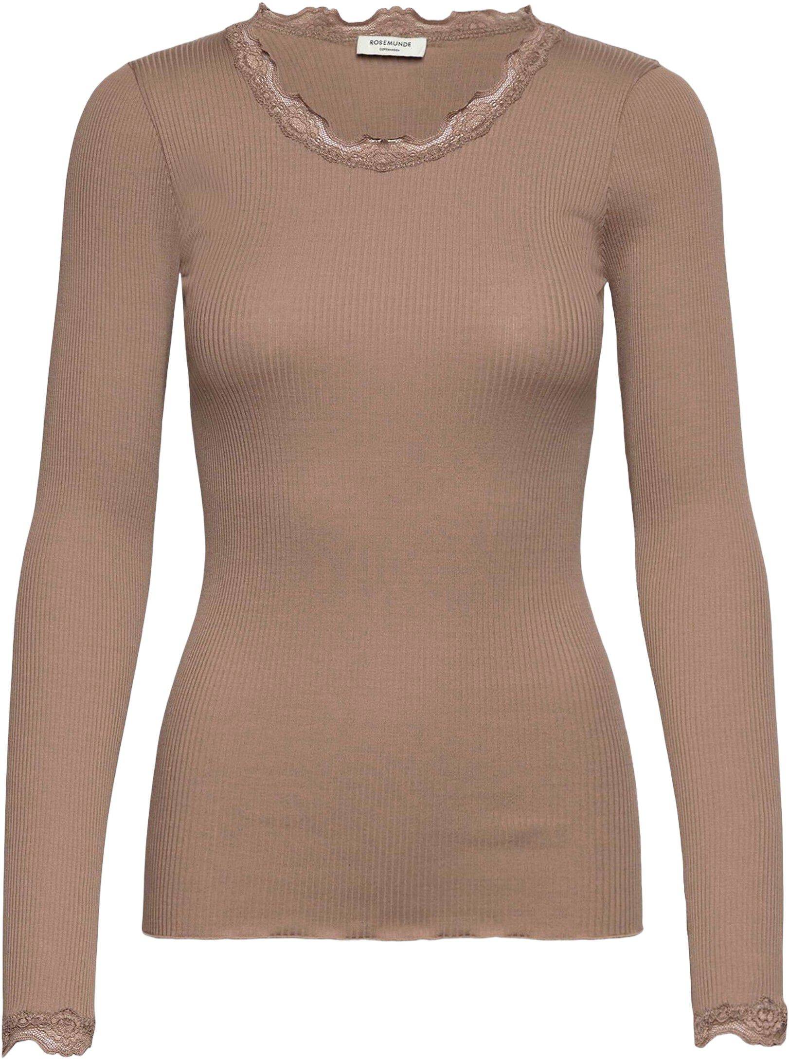 RWBabette Silk LS Lace T-shirt