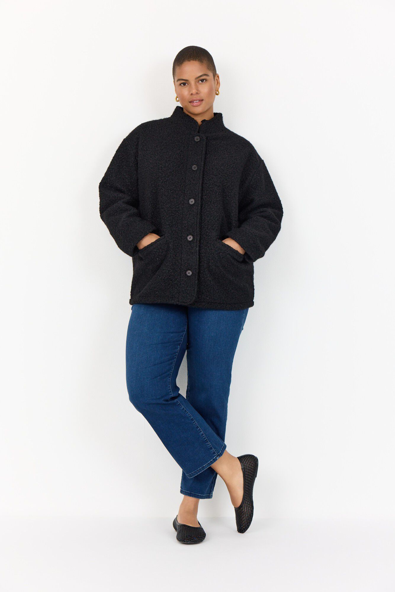 Curvy WA-LUCY 1 Jakke Sort