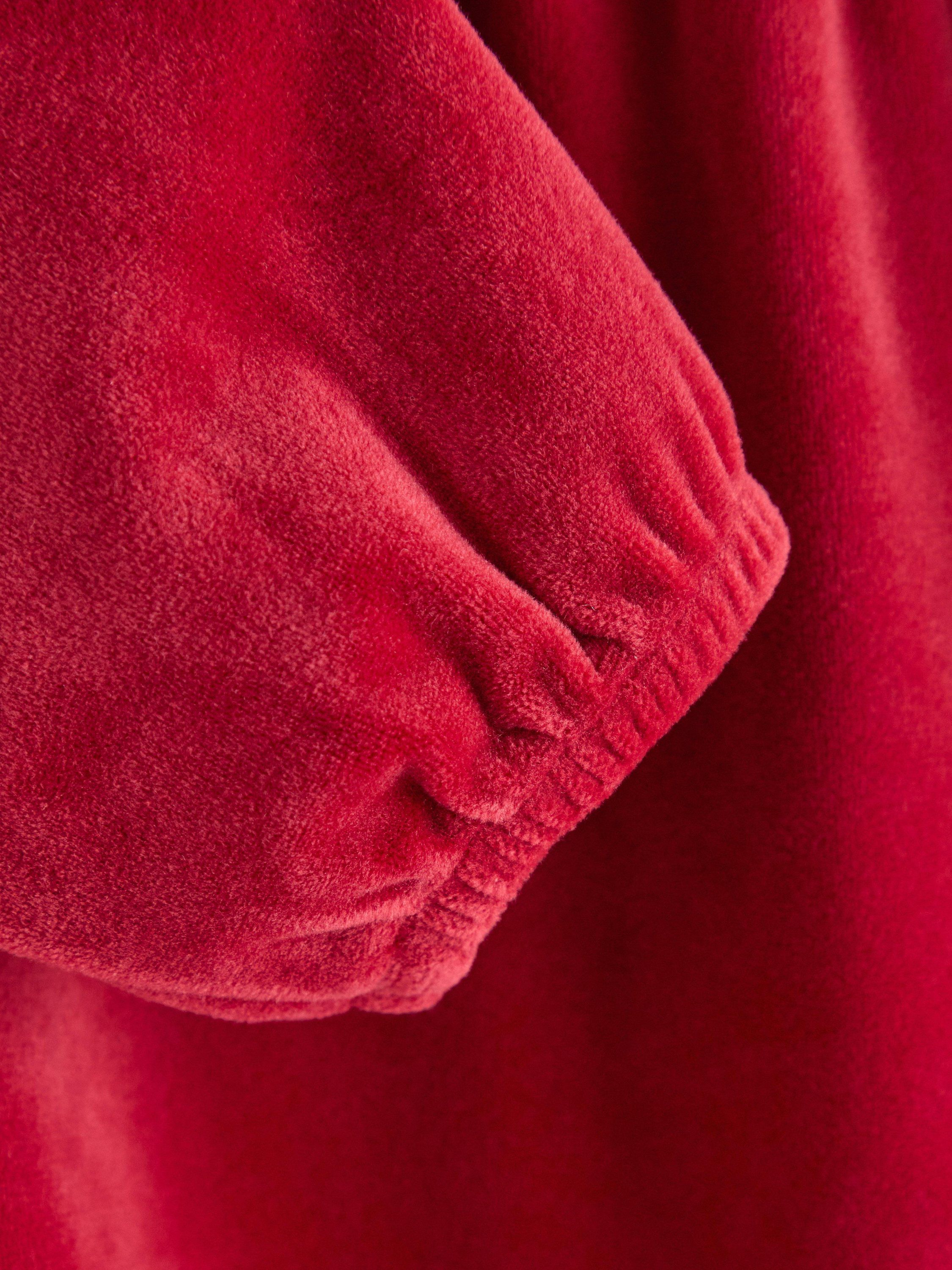 A soft and comfy velour dress with
