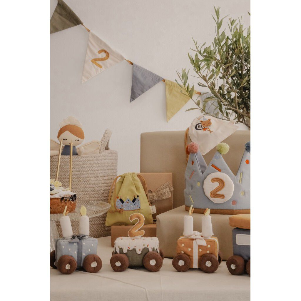 Garland Blue Mix - Birthday