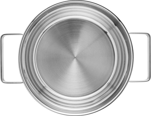 Stainless Steel Grydesæt 3 stk. 1,1 l 2,2 l 3,6 l
