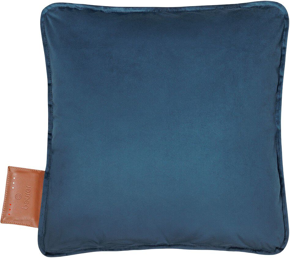 Wellbeing HK 77 NY Heaty Varmepute Obsidian Bl&aring; 45x45 cm