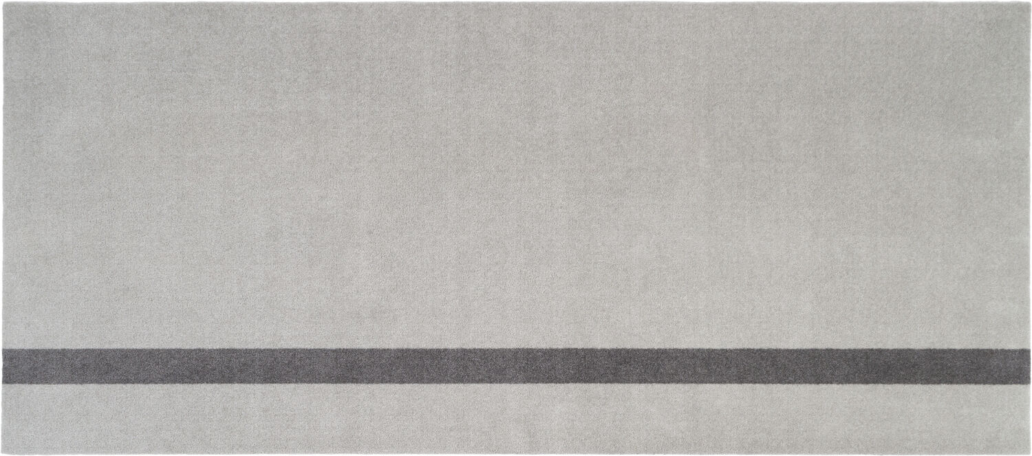 L&oslash;ber, 130x90 cm, stripe vertical lysegr&aring;/steelgrey