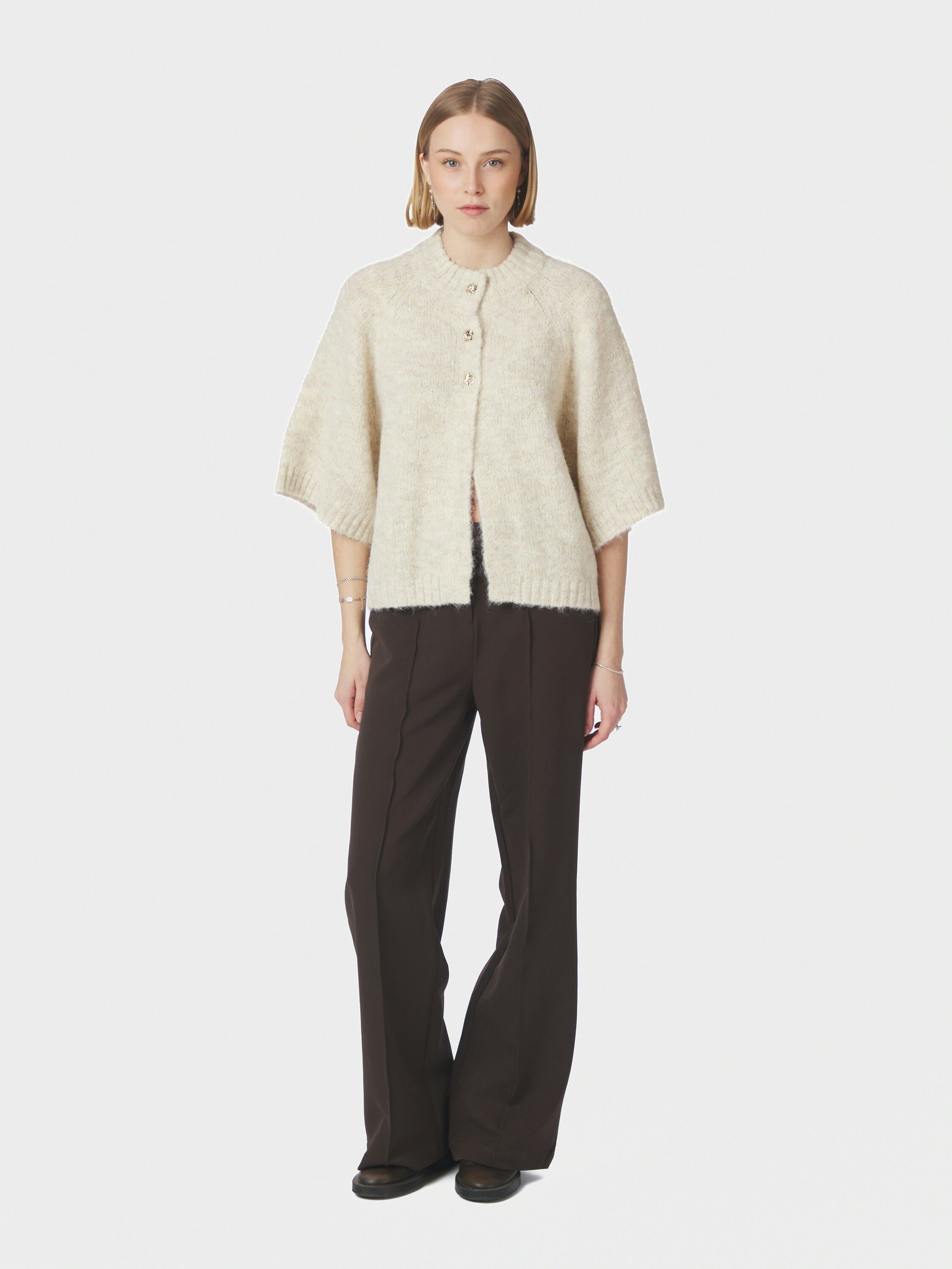 Benuta Fluffy strikket cardigan