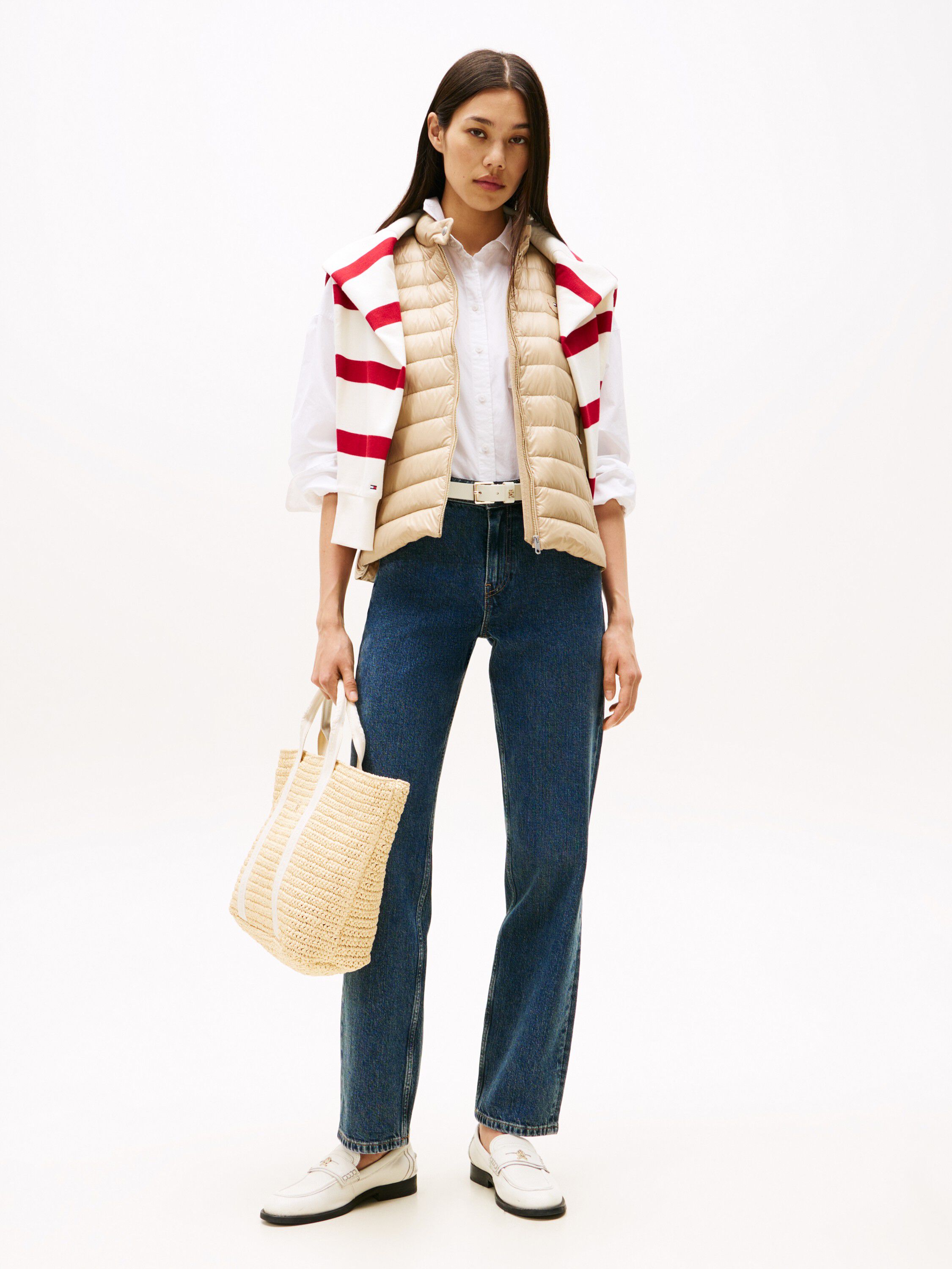 UL DOWN REG MOCK NK VEST