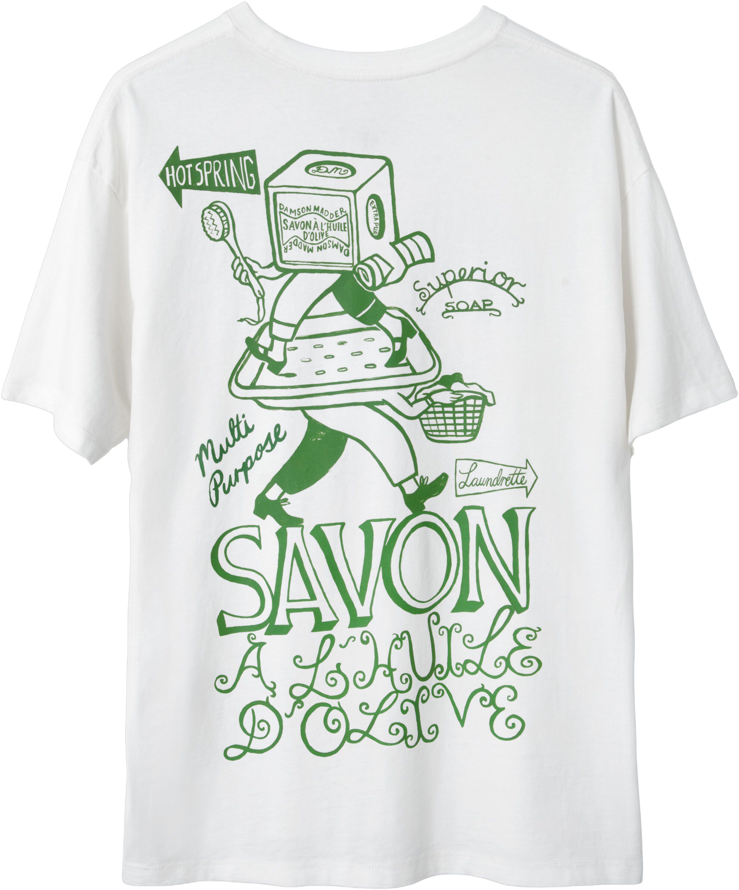 SAVON GRAPHIC TEE - WHITE