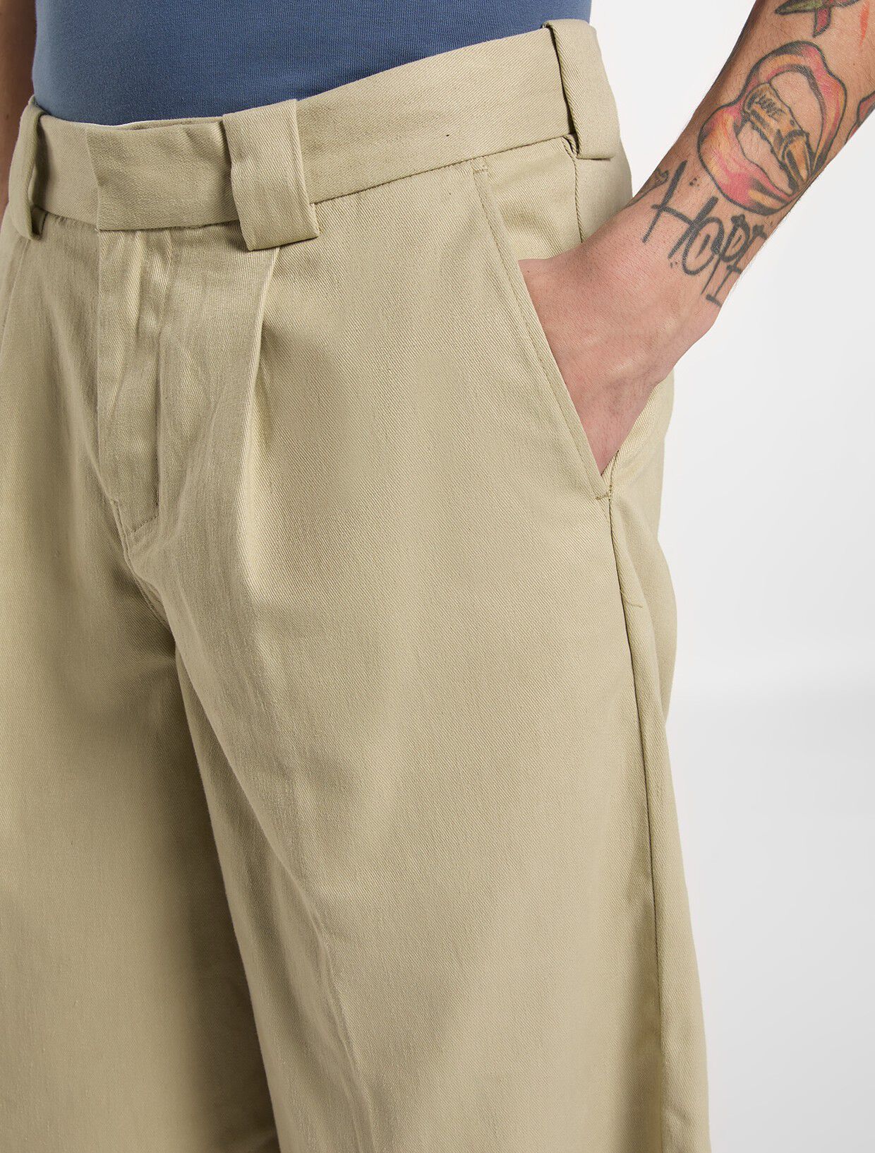 HEMP TWILL 13 INCH WORK SHORT