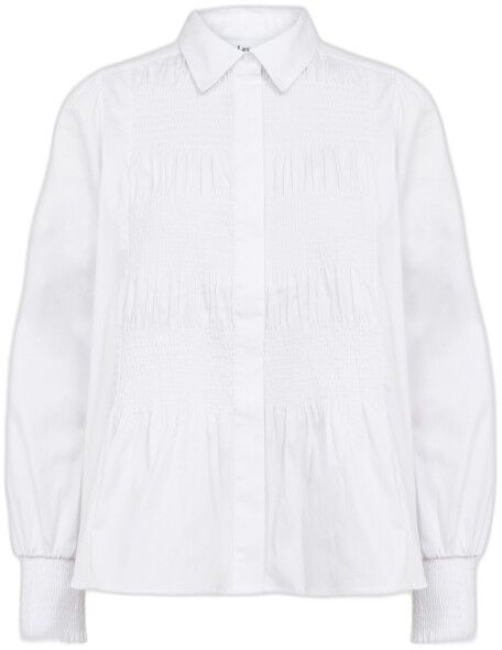 LR-ISLA SOLID 117 Skjorte Hvid