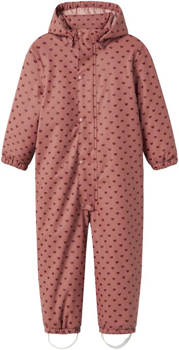 NMFLADRY10 SNOWSUIT AOP FO LIL