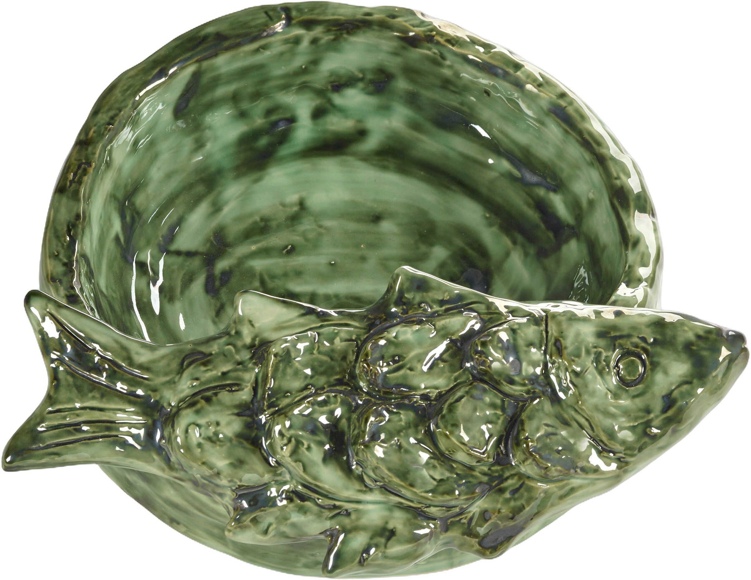 SERVING PLATE GREEN COSAS LINDAS