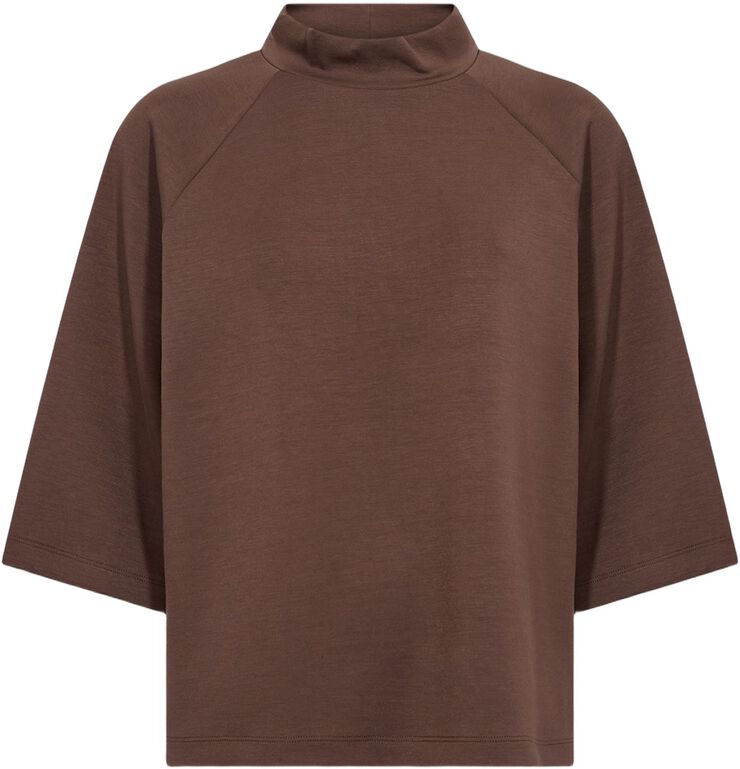 SC-BANU 261 Bluse Mørk brun