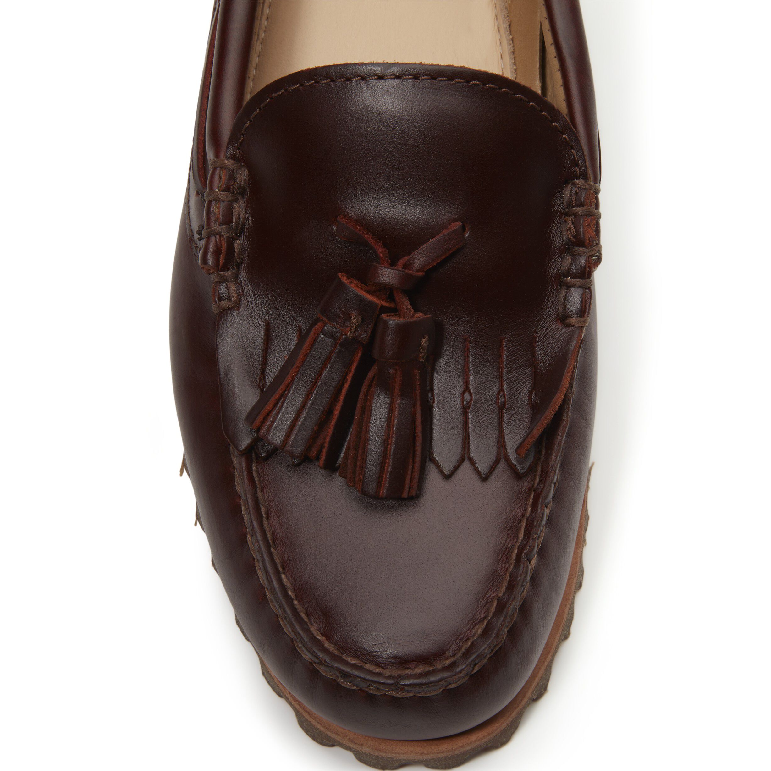 AUTH LOAFER SHOE BRGND, Wide