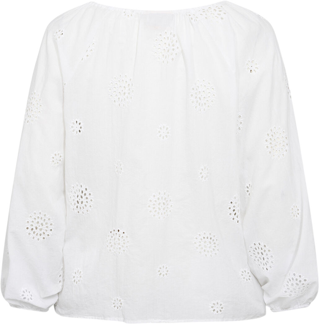 Curvy WA-GIT 1 Bluse Hvid